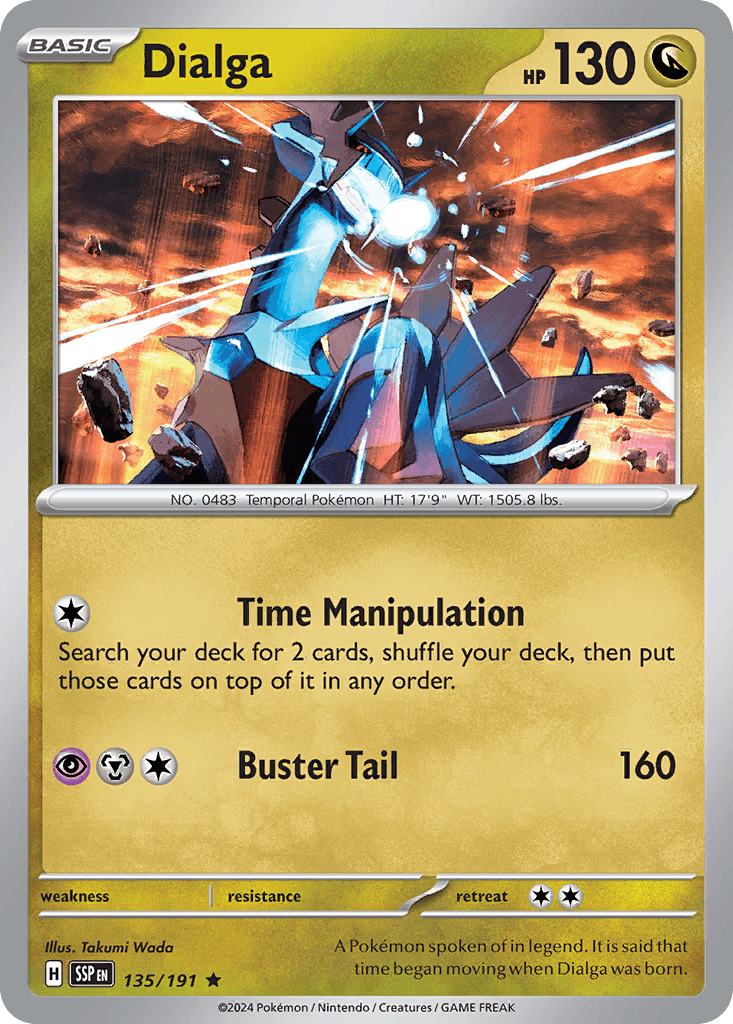 Dialga Surging Sparks
