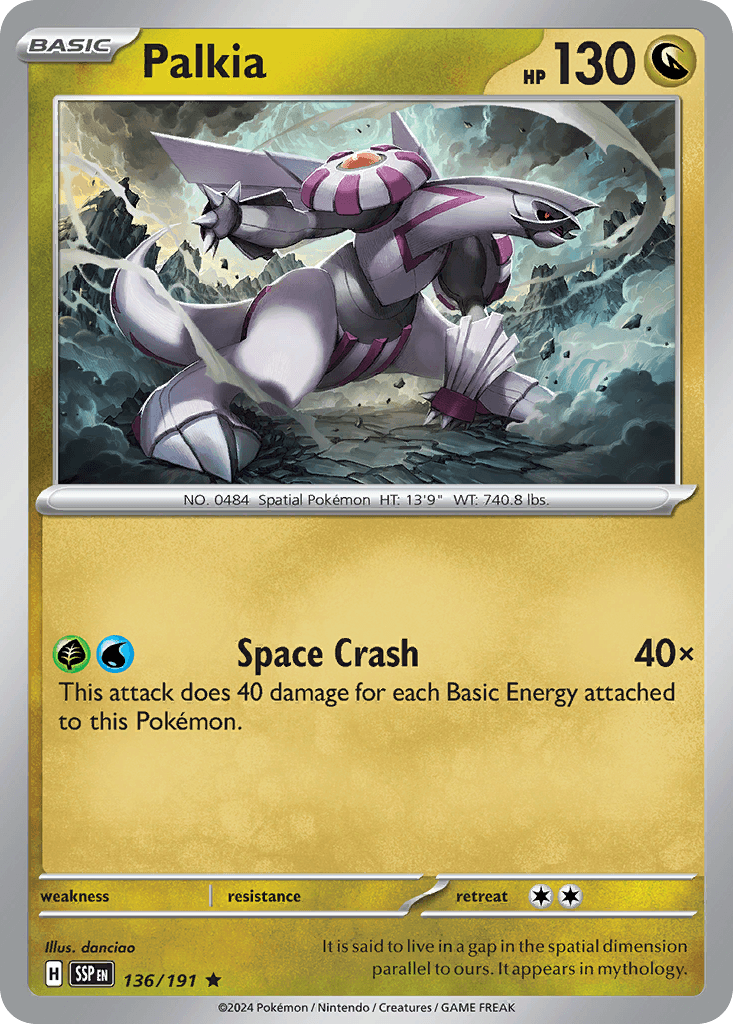 Palkia Surging Sparks