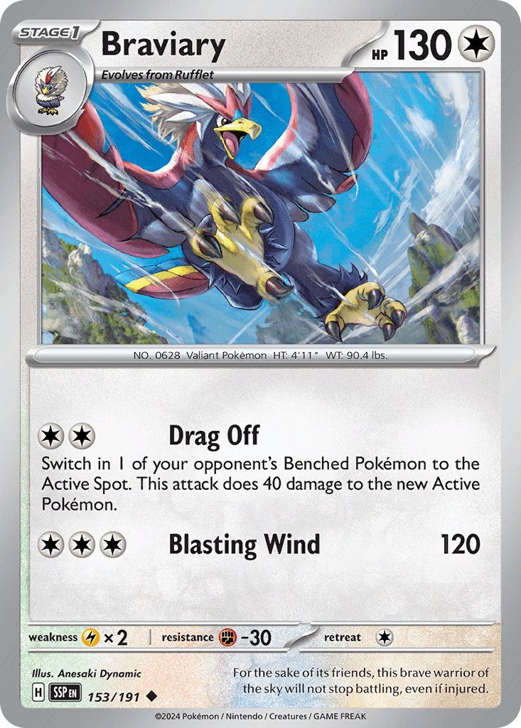 Braviary Surging Sparks