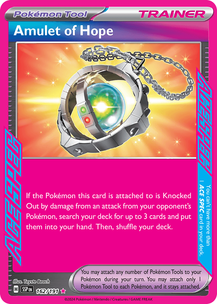 Amulet of Hope Surging Sparks