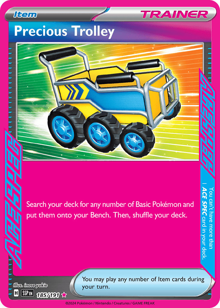 Precious Trolley Surging Sparks