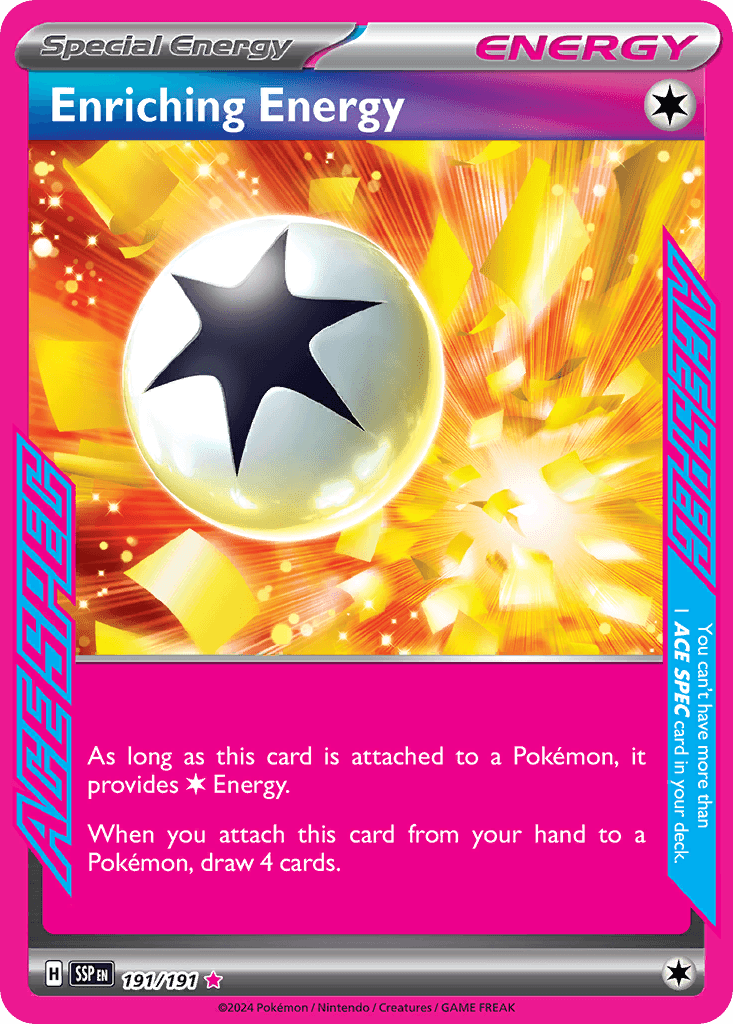 Enriching Energy Surging Sparks