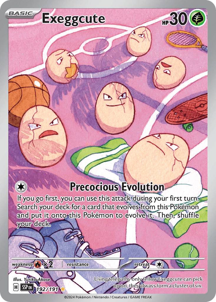 Exeggcute Surging Sparks