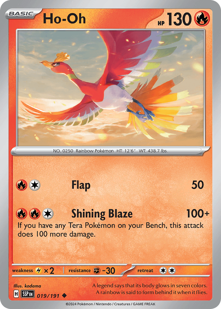 Ho-Oh Surging Sparks