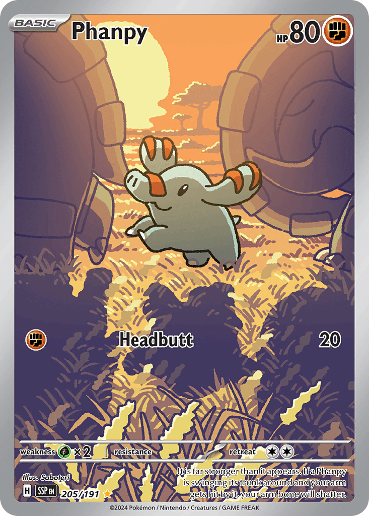 Phanpy Surging Sparks