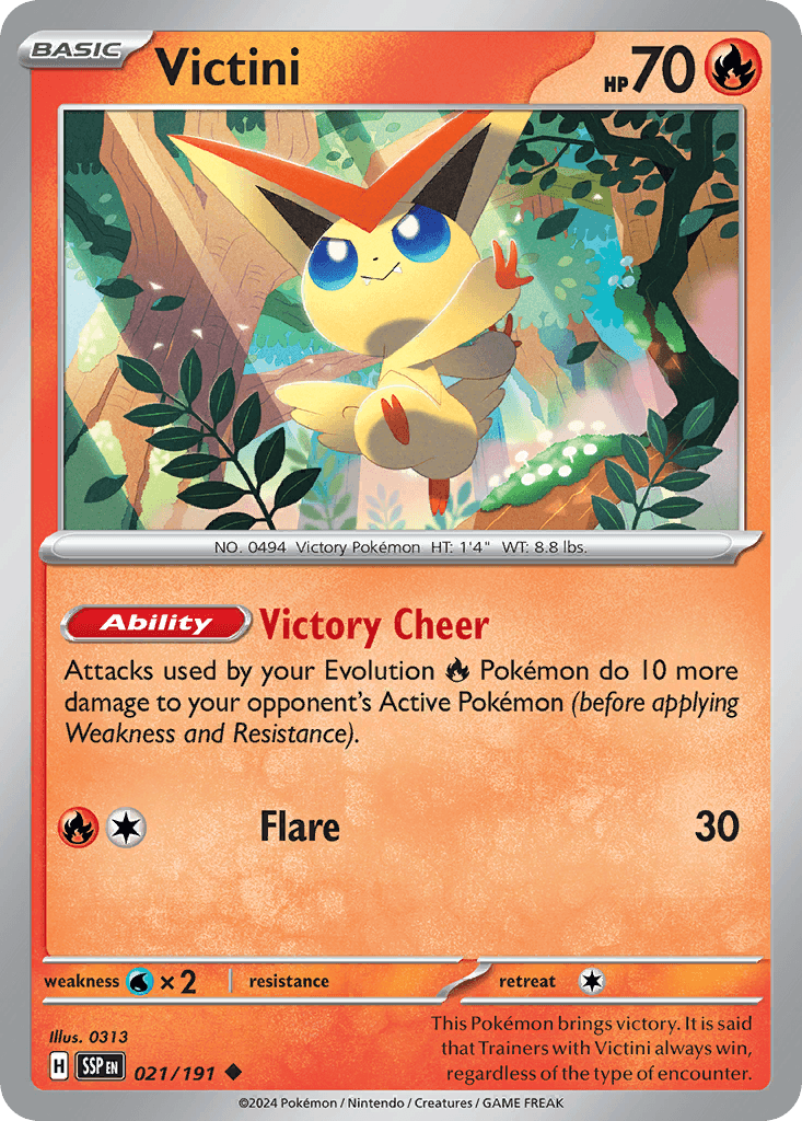 Victini Surging Sparks