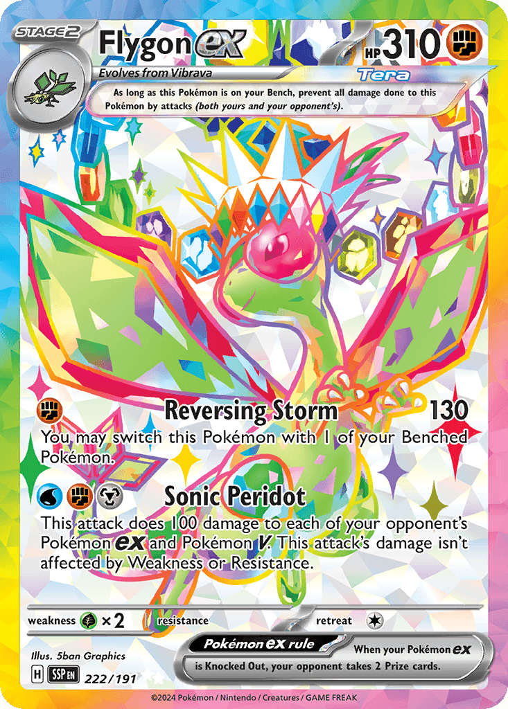Flygon ex Surging Sparks