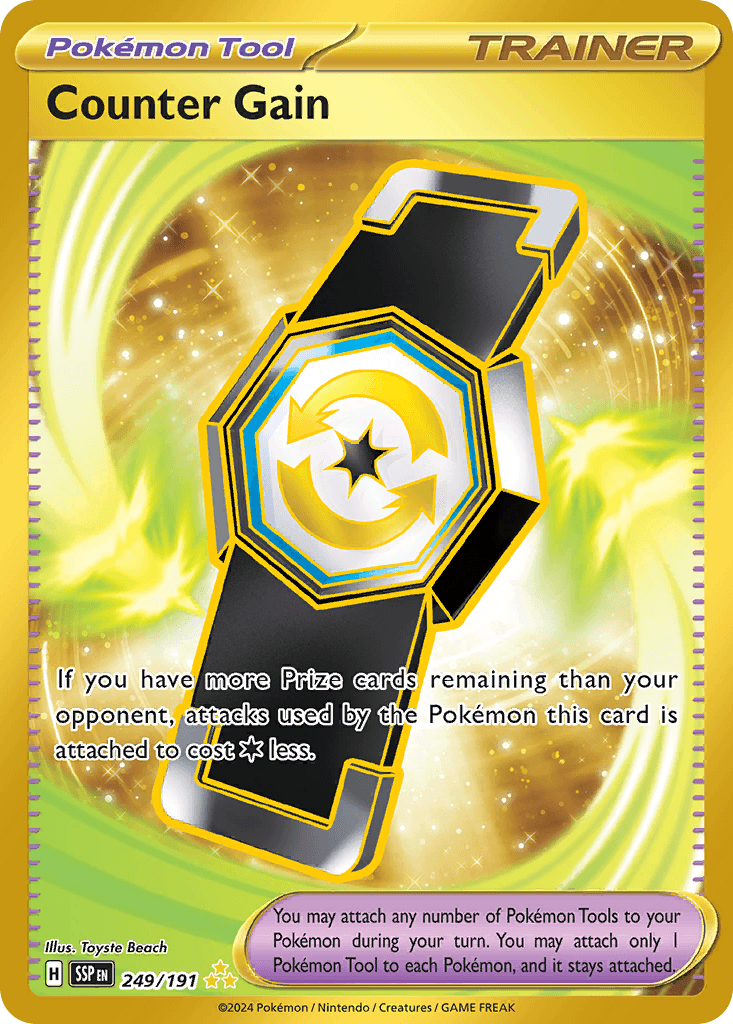 Counter Gain Surging Sparks