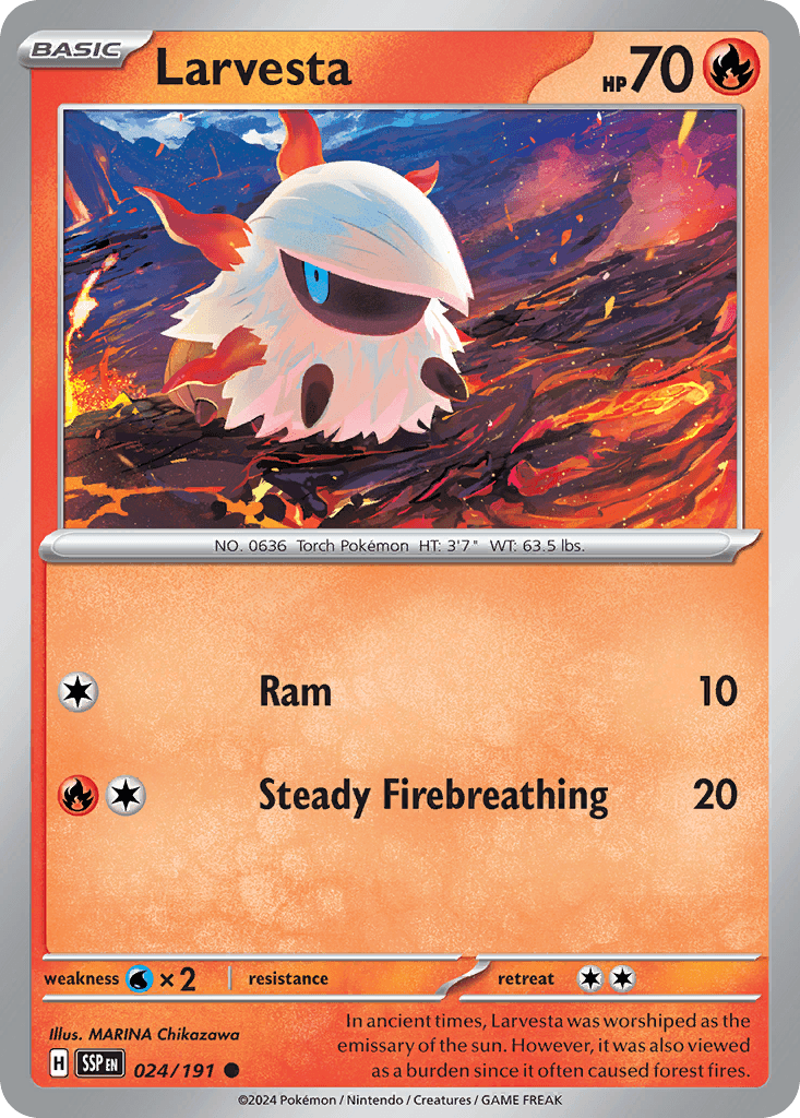 Larvesta Surging Sparks