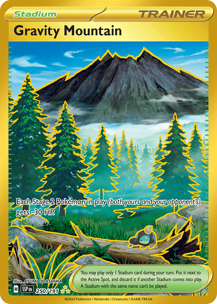 Gravity Mountain Surging Sparks