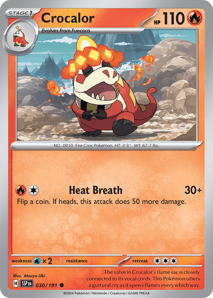Crocalor Surging Sparks