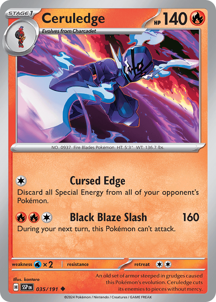 Ceruledge Surging Sparks