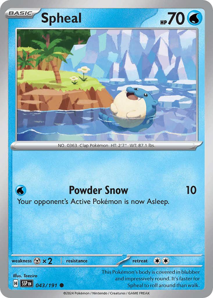 Spheal Surging Sparks