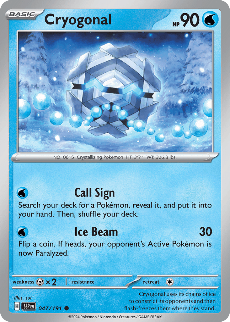 Cryogonal Surging Sparks