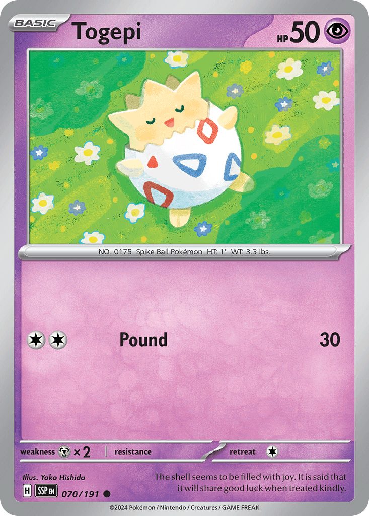 Togepi Surging Sparks