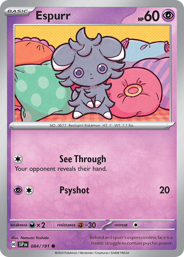 Espurr Surging Sparks