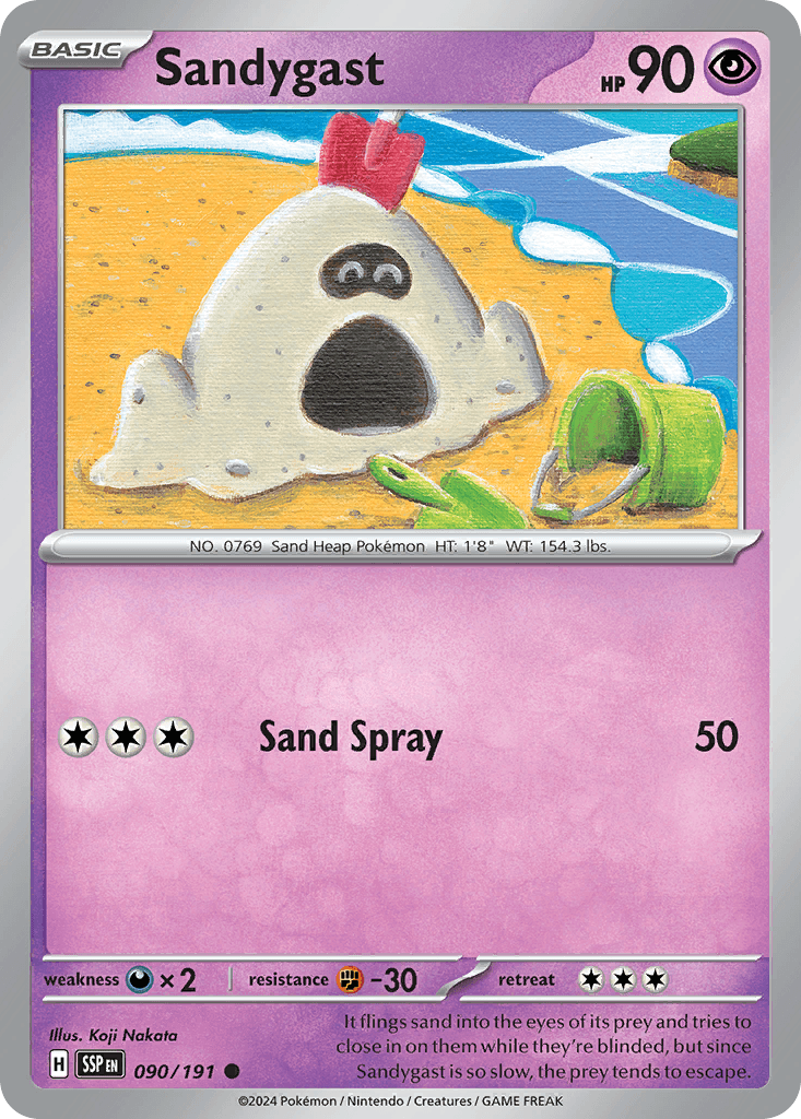 Sandygast Surging Sparks