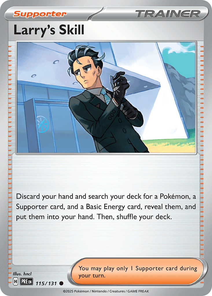 Larry's Skill Prismatic Evolutions
