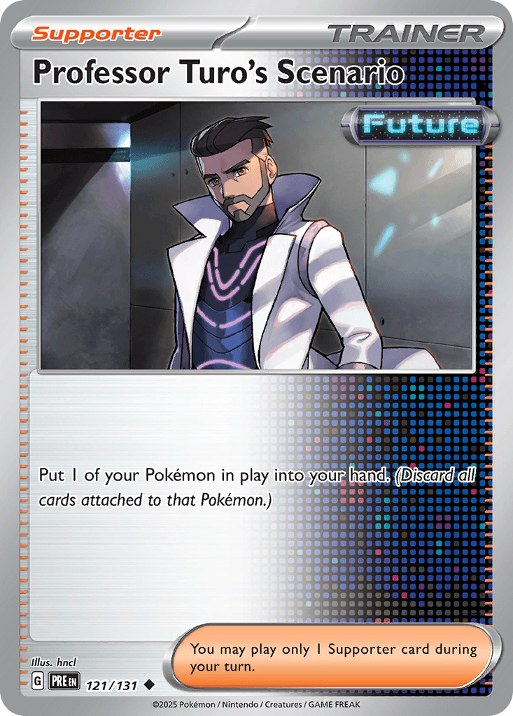 Professor Turo's Scenario Prismatic Evolutions