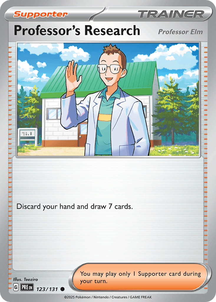 Professor's Research Prismatic Evolutions
