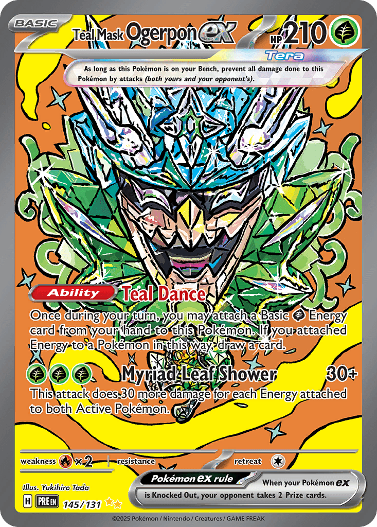 Teal Mask Ogerpon ex Prismatic Evolutions