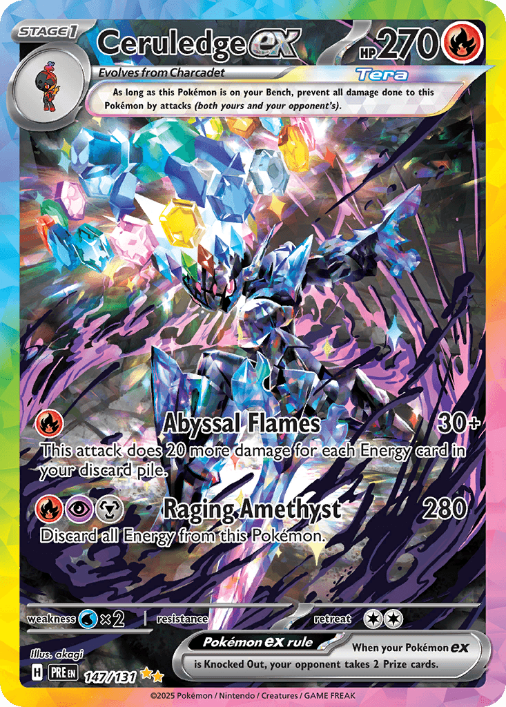 Ceruledge ex Prismatic Evolutions
