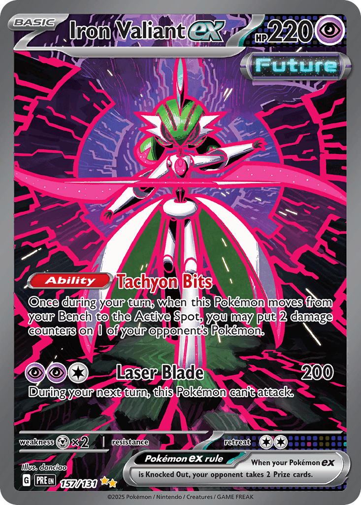 Iron Valiant ex Prismatic Evolutions