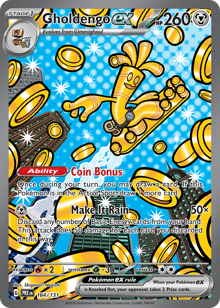 Gholdengo ex Prismatic Evolutions