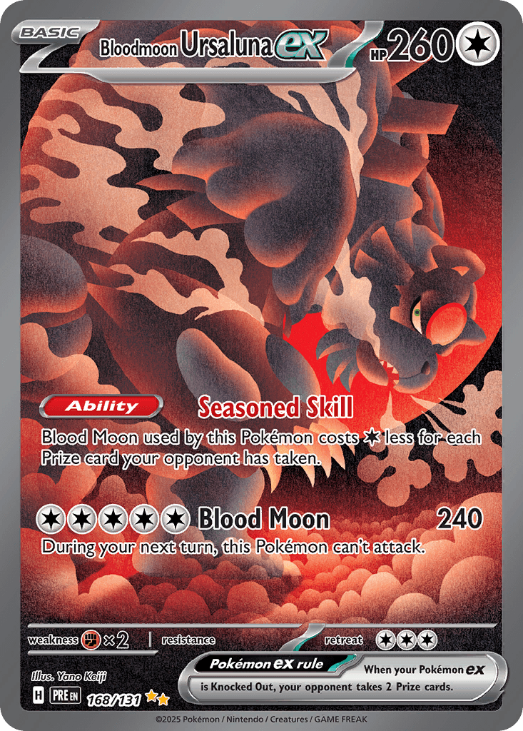 Bloodmoon Ursaluna ex Prismatic Evolutions