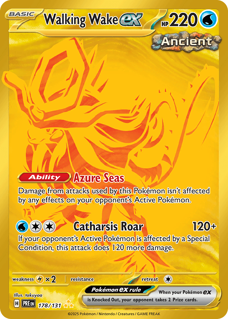 Walking Wake ex Prismatic Evolutions