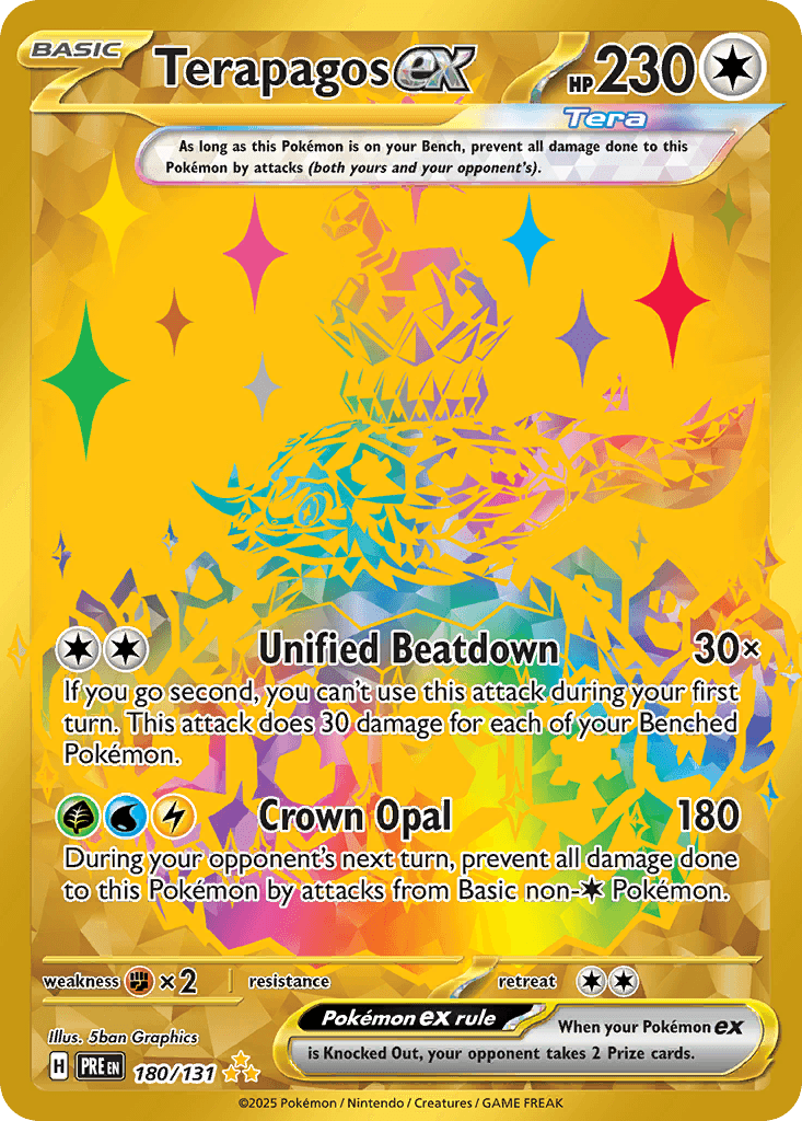 Terapagos ex Prismatic Evolutions