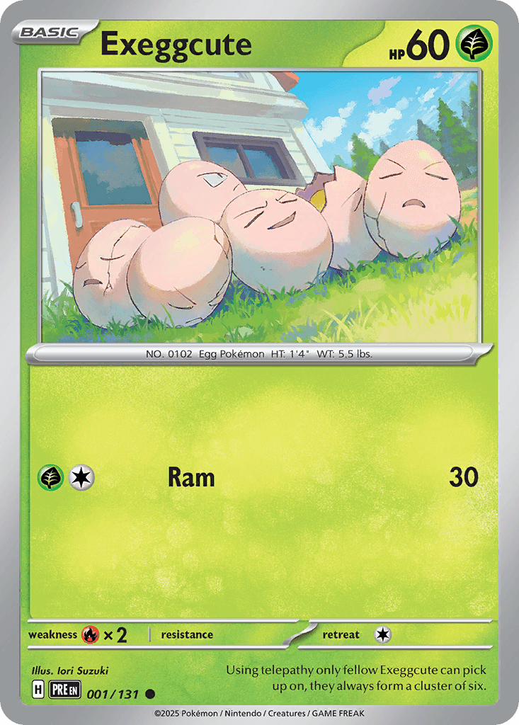 Exeggcute Prismatic Evolutions