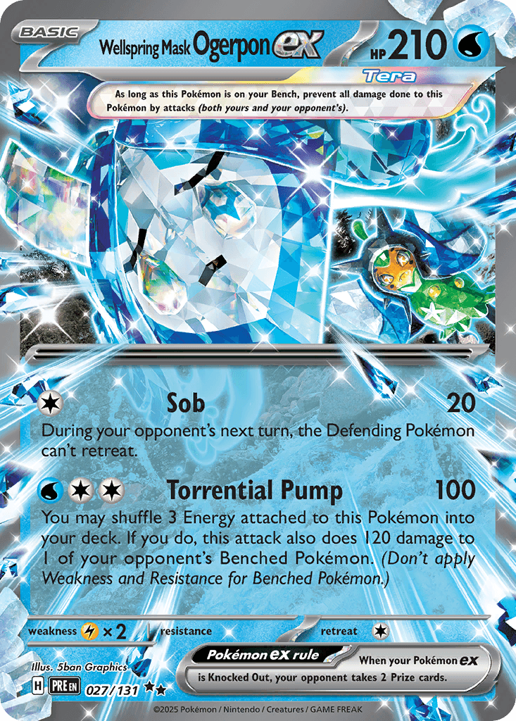 Wellspring Mask Ogerpon ex Prismatic Evolutions