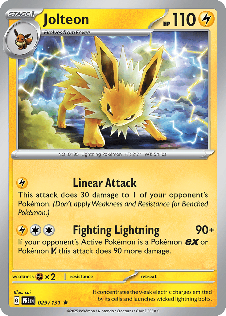 Jolteon Prismatic Evolutions