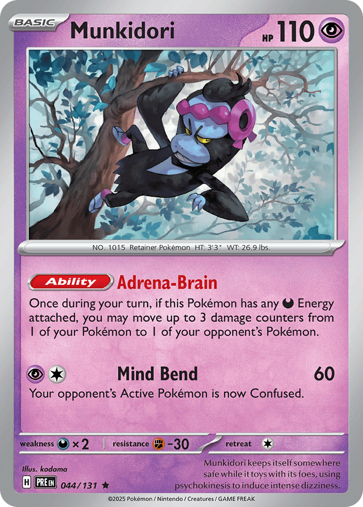 Munkidori Prismatic Evolutions