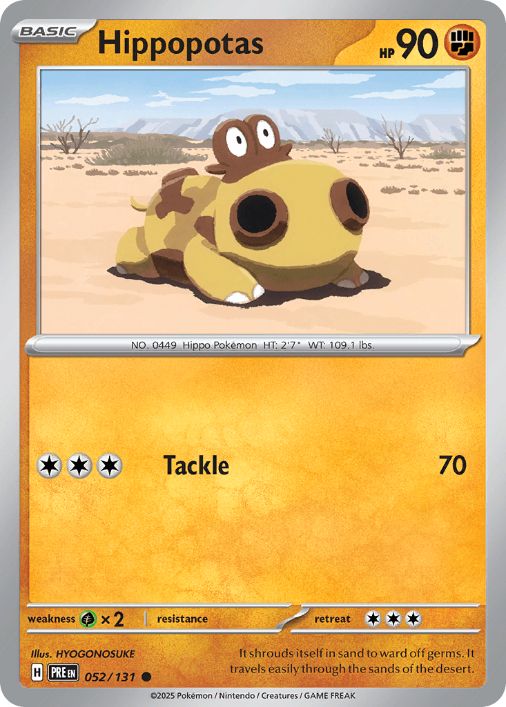 Hippopotas Prismatic Evolutions