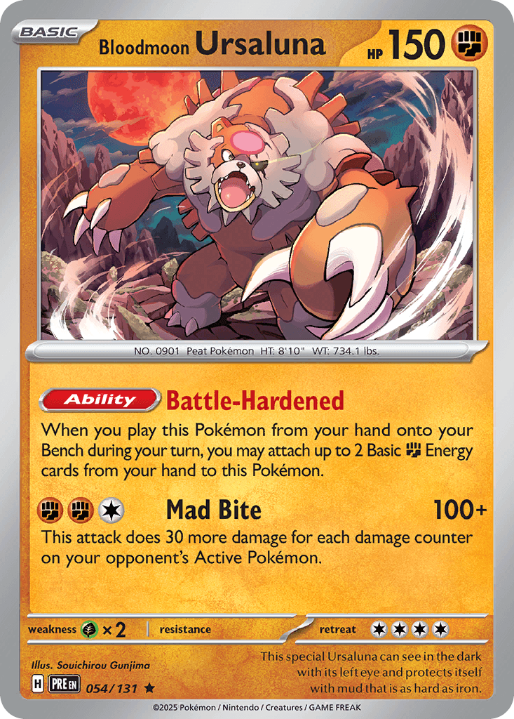 Bloodmoon Ursaluna Prismatic Evolutions