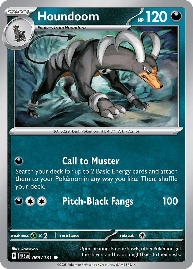 Houndoom Prismatic Evolutions