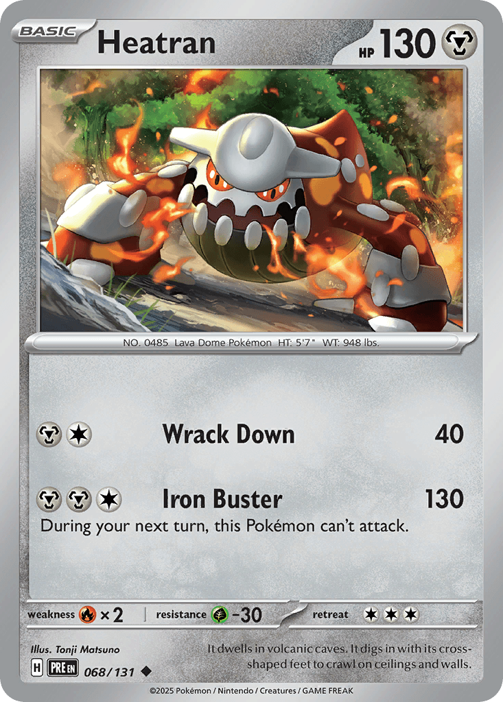 Heatran Prismatic Evolutions
