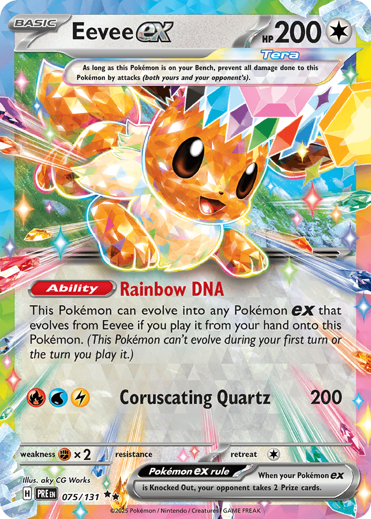 Eevee ex Prismatic Evolutions