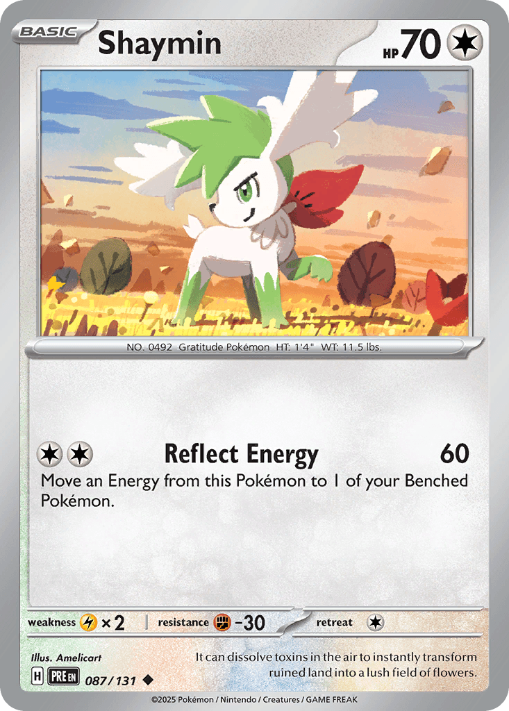 Shaymin Prismatic Evolutions