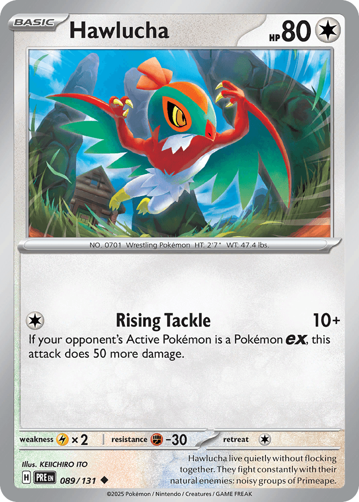 Hawlucha Prismatic Evolutions