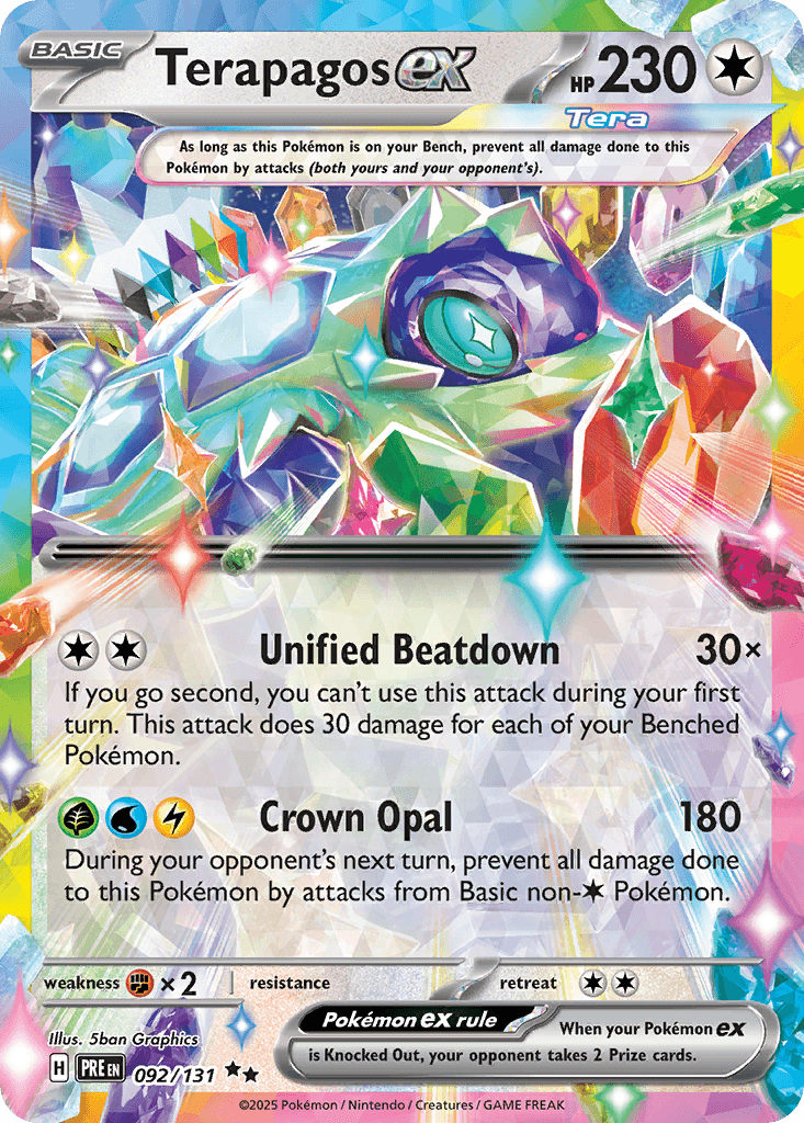 Terapagos ex Prismatic Evolutions