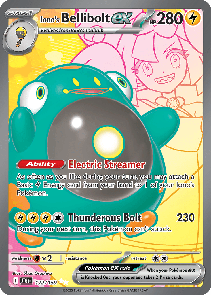 Iono's Bellibolt ex Journey Together