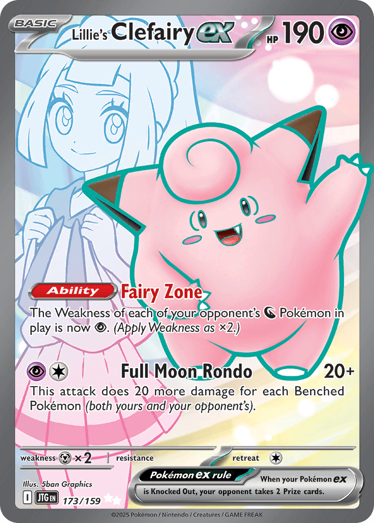 Lillie's Clefairy ex Journey Together
