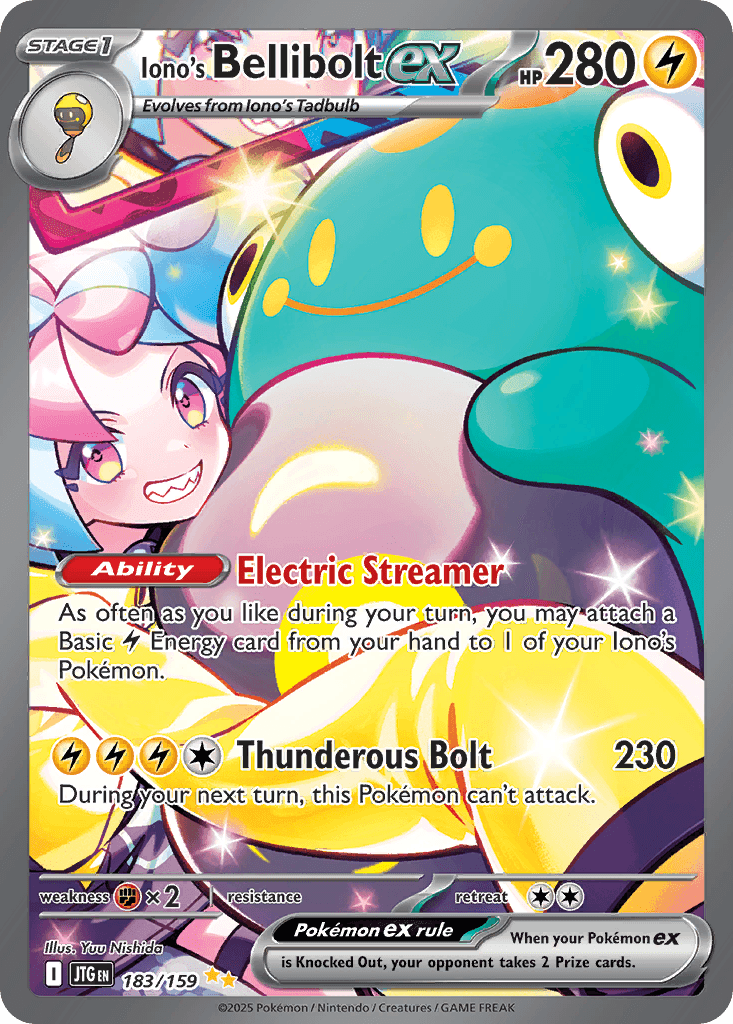 Iono's Bellibolt ex Journey Together