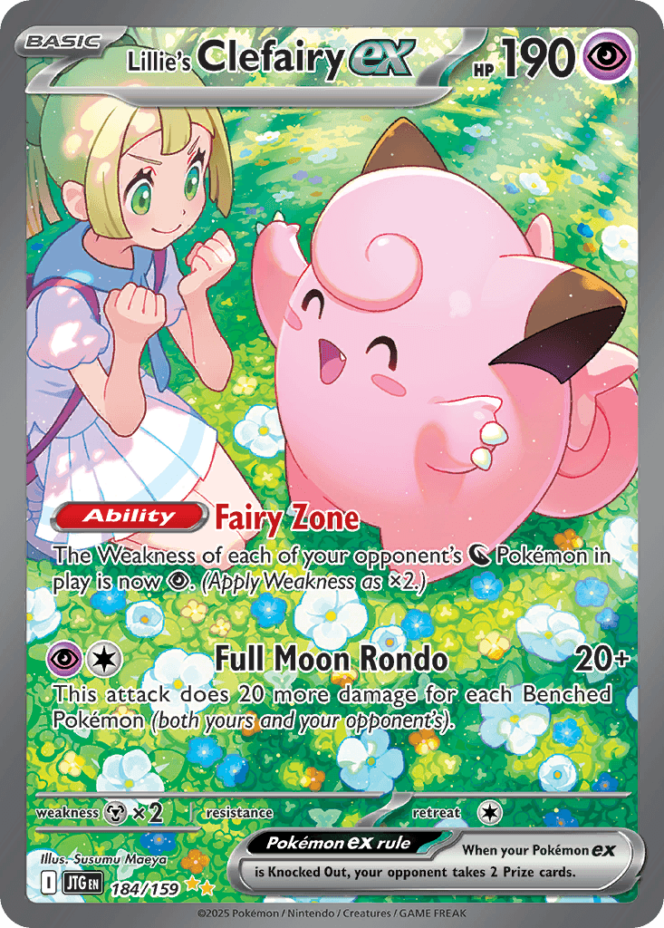 Lillie's Clefairy ex Journey Together