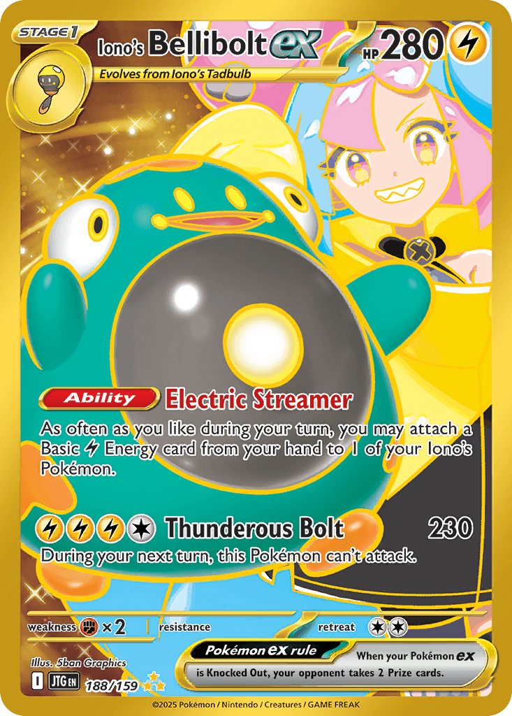 Iono's Bellibolt ex Journey Together