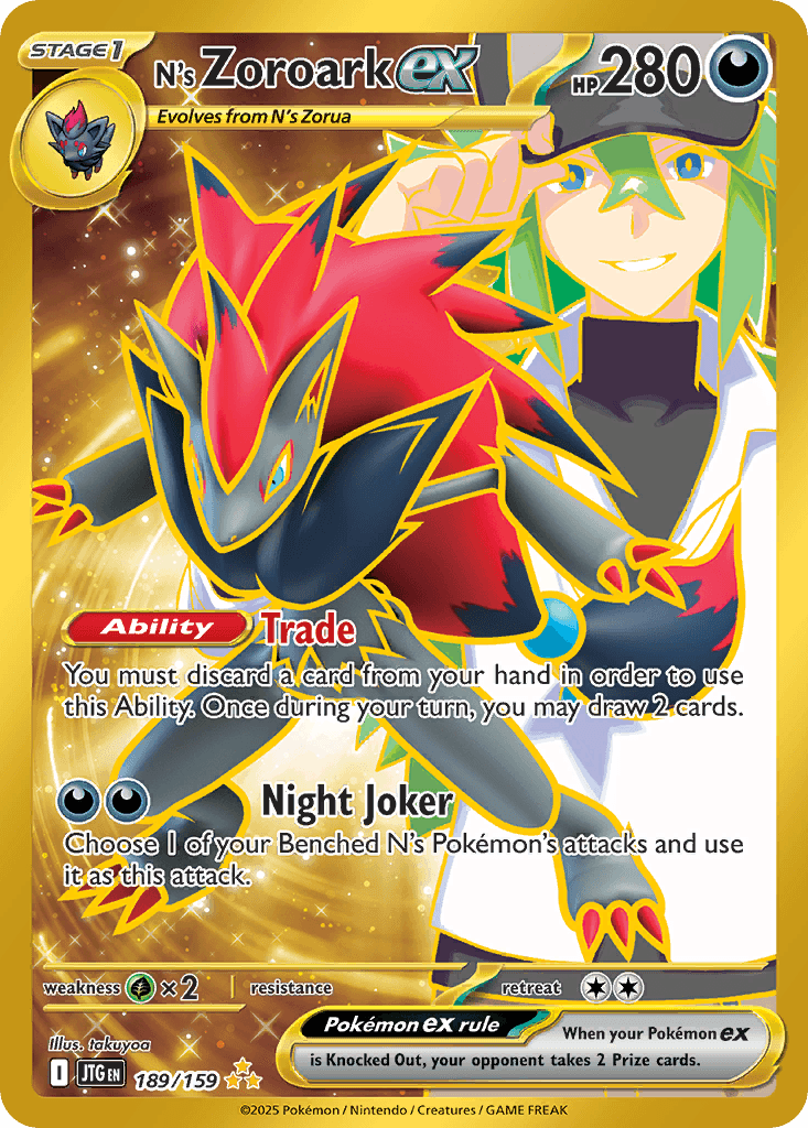 N's Zoroark ex Journey Together