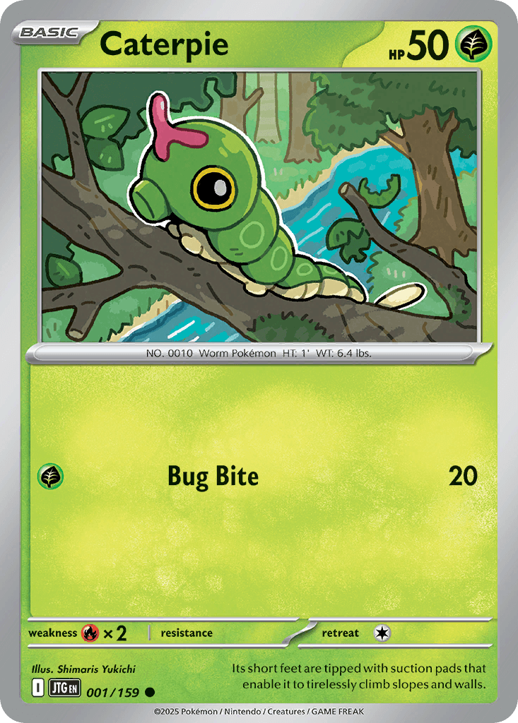Caterpie Journey Together